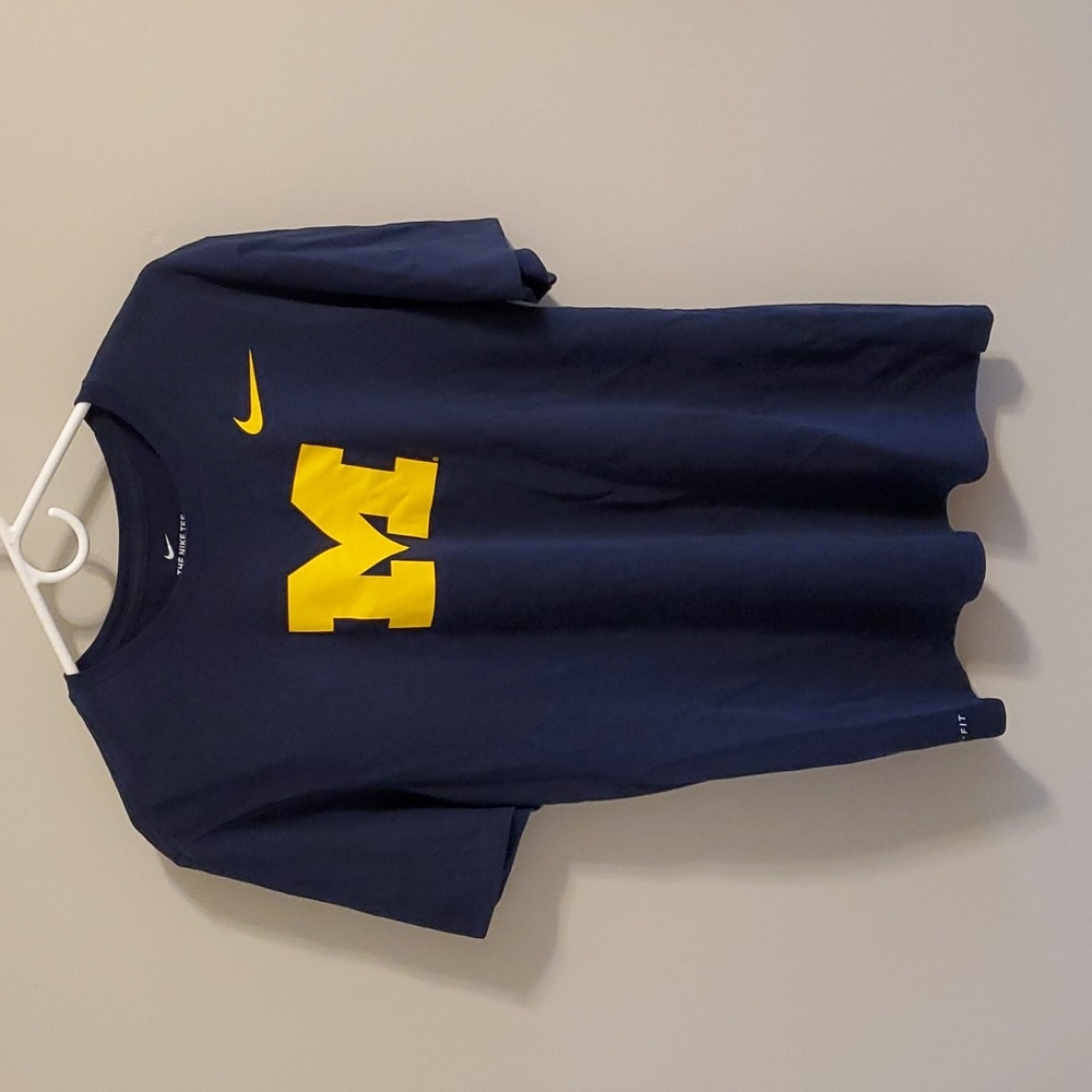 Nike Men's Cotton T-Shirt University of Michigan